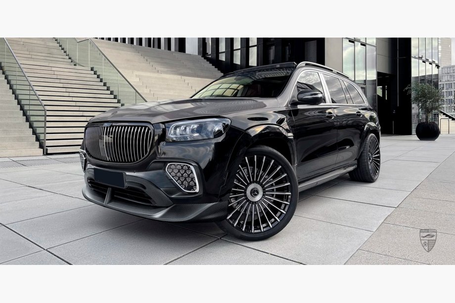 Mercedes GLS X167 2019- рр. Комплект обвісів LRT Carbon (для Maybach 2023+) Фото 6