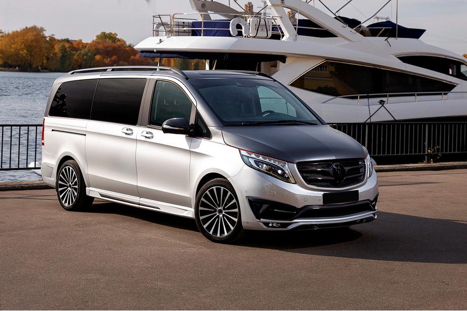 Mercedes Vito/V-class W447 2014- рр. Комплект обвісів LRT Carbon Фото 3
