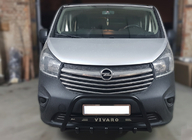 Opel Vivaro 2015-2019 рр. Кенгурятник WT004 Black (нерж) фото 2