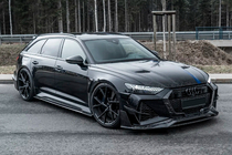 Audi A6 C8 2018-2025 рр. Комплект обвісів MNSR Carbon (для RS6, кований карбон) фото 6