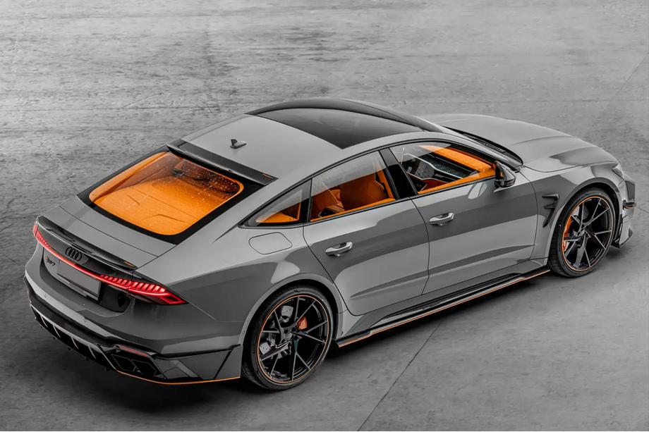 Audi A7 2018- рр. Комплект обвісів MNSR Carbon (для RS7) Фото 2