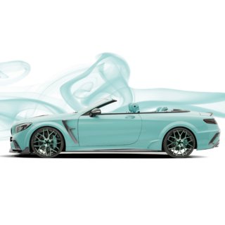 Комплект обвісів MNSR Carbon (для S63 Cabrio 2017-2020, кований карбон) фото 3