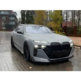 Накладка на передній бампер Lip (для M760, M-Sport та i7 M70) фото 2
