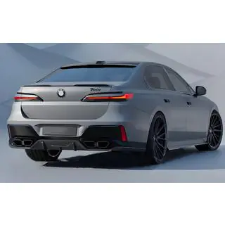 Дифузор заднього бампера з насадками (для M760, M-Sport та i7 M70) фото 2