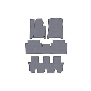 Гумові килимки Carsuit (3 ряди, Сірий) Hyundai Santa Fe 5 2023- рр. фото 1