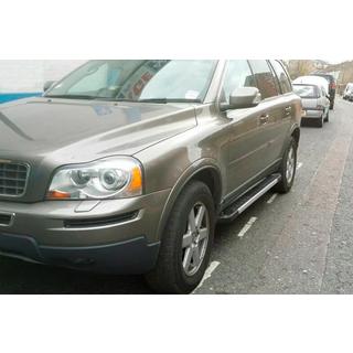 Бокові пороги RedLine V1 (2 шт., Алюміній) Volvo XC90 2002-2014 рр. фото 1