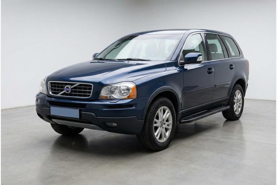 Volvo XC90 2002-2014 рр. Бокові пороги Bosphorus Black (2 шт., Алюміній) Фото 1