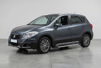 Suzuki SX4 S-Cross 2013-2016 рр. Бокові пороги RedLine V1 (2 шт., Алюміній) фото 1