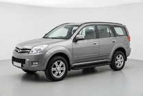 GreatWall Haval/Hover H3 2005-2013 рр. Бокові пороги Allmond Black (2 шт., Алюміній) фото 1