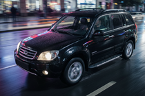 Chery Tiggo 3 2005- рр. Бокові пороги Duru (2 шт., алюміній) фото 1