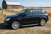 Chery Tiggo 3 2005- рр. Бокові пороги Tayga (2 шт., алюміній) фото 1