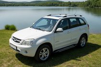 Chery Tiggo 3 2005- рр. Бокові пороги Rainbow (2 шт., алюміній) фото 1