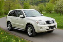 Chery Tiggo 3 2005- рр. Бокові пороги Allmond (2 шт., алюміній) фото 1