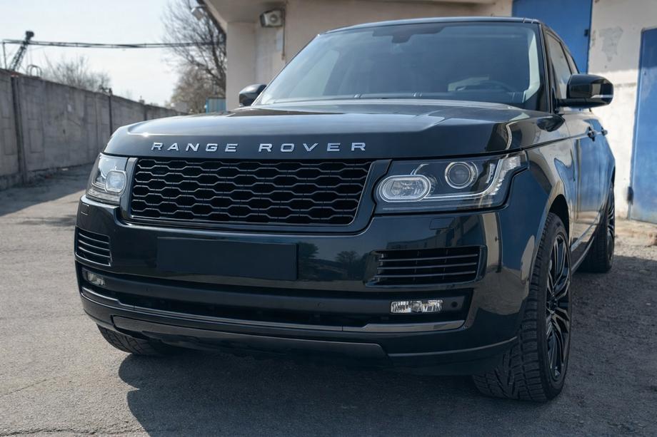 Range Rover IV L405 2013-2021 рр. Передня решітка 2013-2018 (дизайн SVO Black 2019 року) Фото 1