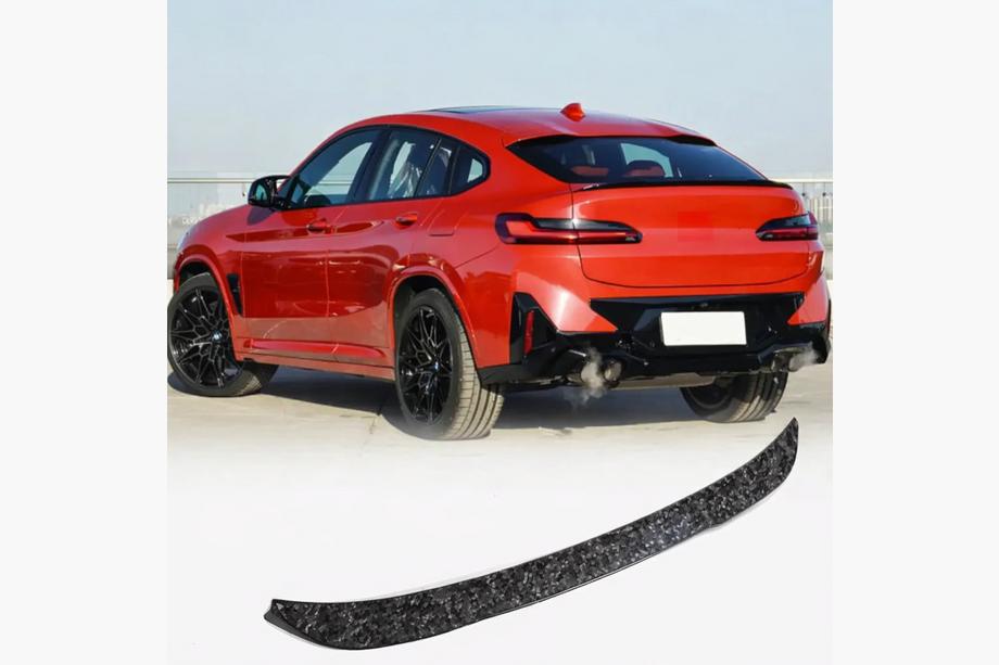 BMW X4 G02 2018- рр. Спойлер P-Style (Кований карбон) Image
