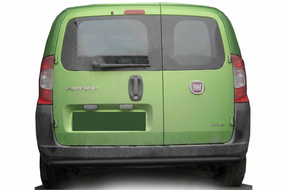 Citroen Nemo 2007-2017 рр. Задня дуга Black (нерж.) Image