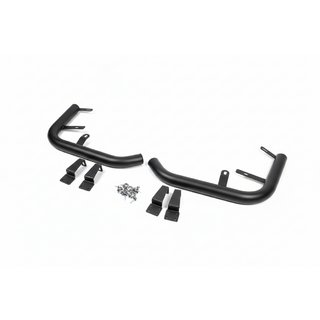 Задні куточки AK003 Black (2 шт, нерж) Volkswagen T5 Transporter 2003-2010 рр. фото 4