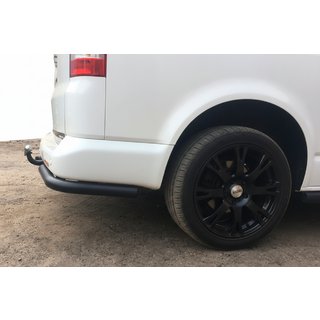 Задні куточки AK003 Black (2 шт., нерж) Volkswagen T5 Caravelle 2004-2010 рр. фото 2
