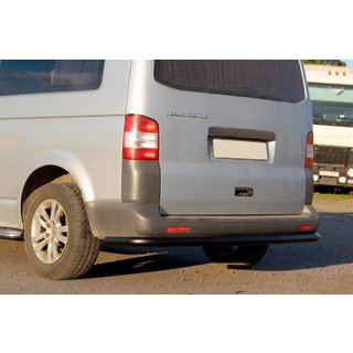 Задні куточки AK003 Black (2 шт., нерж) Volkswagen T5 Caravelle 2004-2010 рр. фото 3