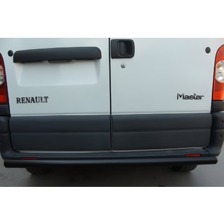 Задня дуга Black (нерж.) Opel Movano 2010-2021 рр. фото 1