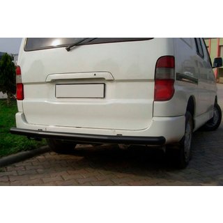 Задня дуга Black (нерж) Toyota HiAce