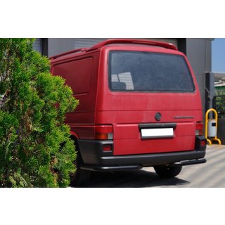 Задні куточки AK003 Black (2 шт., нерж) Volkswagen T4 Caravelle/Multivan 1990-2003 рр. фото 3
