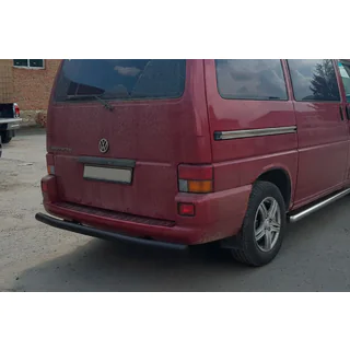 Задня дуга AK002 Black (нерж) фото 1