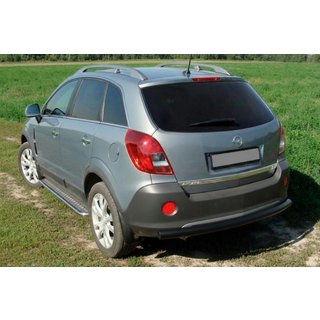 Задня дуга AK002 Black (нерж.) Opel Antara 2006-2017 рр.