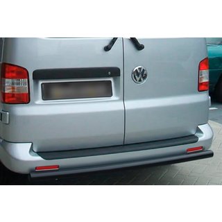 Задня дуга Black (1 шт, нерж) Volkswagen Caddy 2004-2010 рр. фото 1