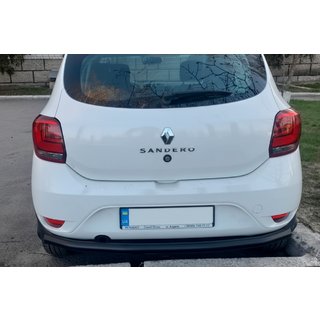 Задня дуга AK002 Black (нерж) фото 2
