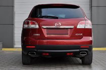 Mazda CX-9 2007-2016 рр. Задня дуга AK002 Black (нерж.) фото 2