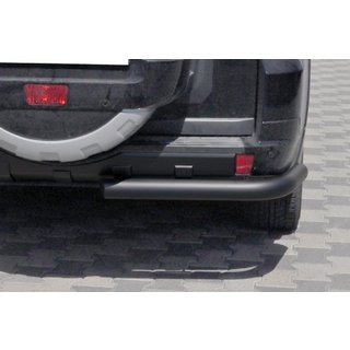 Задня дуга AK003 Black (нерж.) Mitsubishi Pajero Wagon IV 2006-2021 рр. фото 2