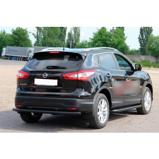 Задня дуга AK002 Black (нерж) фото 1