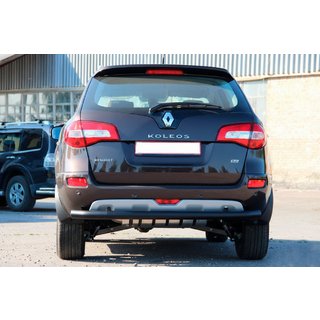 Задня дуга AK002 Black (нерж) фото 3