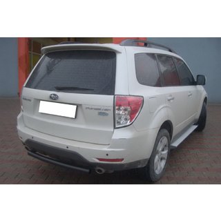 Задня дуга AK002 Black (нерж) фото 1