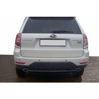 Задня дуга AK002 Black (нерж) фото 3