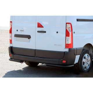 Задні куточки AK003 Black (2 шт., нерж) Opel Movano 2010-2021 рр. фото 2
