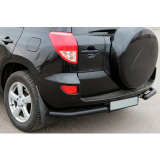 Задні куточки AK003 Black (2 шт., нерж) Toyota Rav 4 2006-2013 рр. фото 1