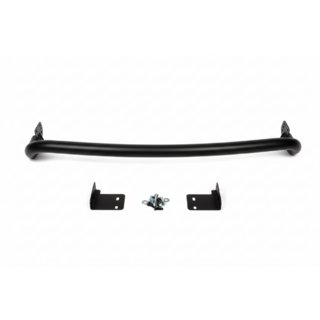 Задня дуга AK002 Black (нерж.) Hyundai Santa Fe 2 2006-2012 рр. фото 1