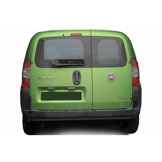 Задня дуга AK002 Black (нерж.) Peugeot Bipper 2008-2017 рр.