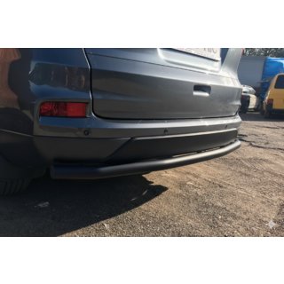 Задня дуга AK002 Black (нерж) Honda CRV 2012-2016 рр. фото 1