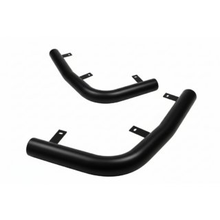 Задні куточки AK003 Black (2 шт., нерж) Kia Sorento II XM 2009-2014 рр.
