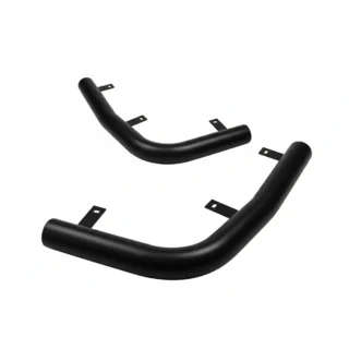 Задні куточки AK003 Black (2 шт., нерж) Subaru Forester 2008-2013 рр.