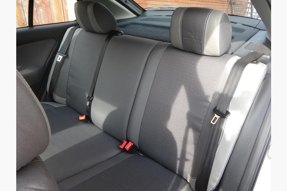 Skoda Octavia II A5 2010-2013 рр. Авточохли (кожзам↗тканина, Premium) Фото 22
