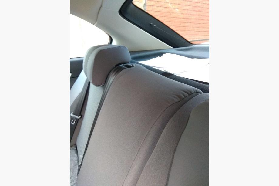 Skoda Octavia II A5 2010-2013 рр. Авточохли (кожзам↗тканина, Premium) Фото 9