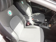 Skoda Superb 2001-2009 рр. Авточохли (кожзам↗тканина, Premium) фото 7