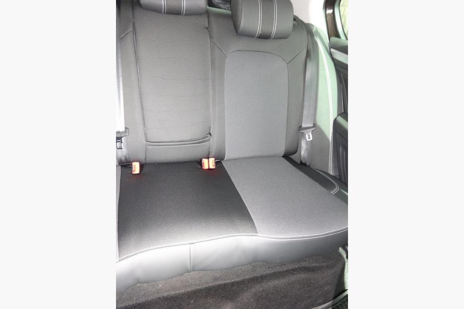 Skoda Superb 2001-2009 рр. Авточохли (кожзам↗тканина, Premium) Фото 9