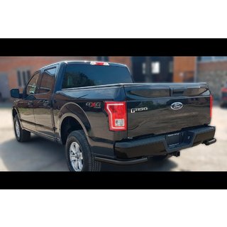 Задні куточки AK003 Black (2 шт., нерж) Ford F-150 2014-2021 рр. фото 3
