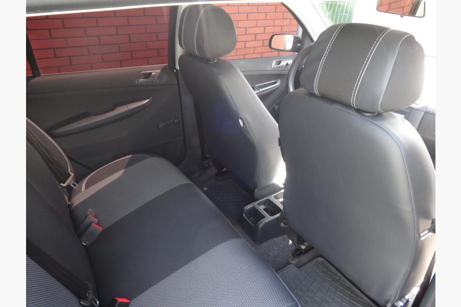 Skoda Fabia 2000-2007 рр. Авточохли (кожзам↗тканина, Premium) Фото 7