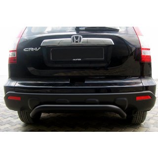 Задня дуга AK007 Black (нерж.) Honda CRV 2007-2011 рр.
